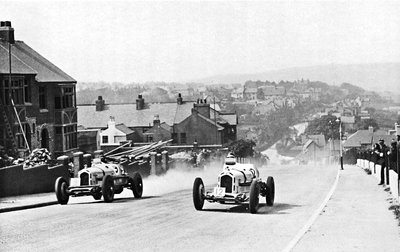 Road racing in the Isle of Man, 1937 by Unbekannt