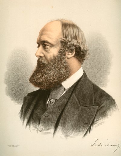 Robert Arthur Talbot Gascoyne-Cecil, 3rd Marquis of Salisbury, British statesman by Unbekannt