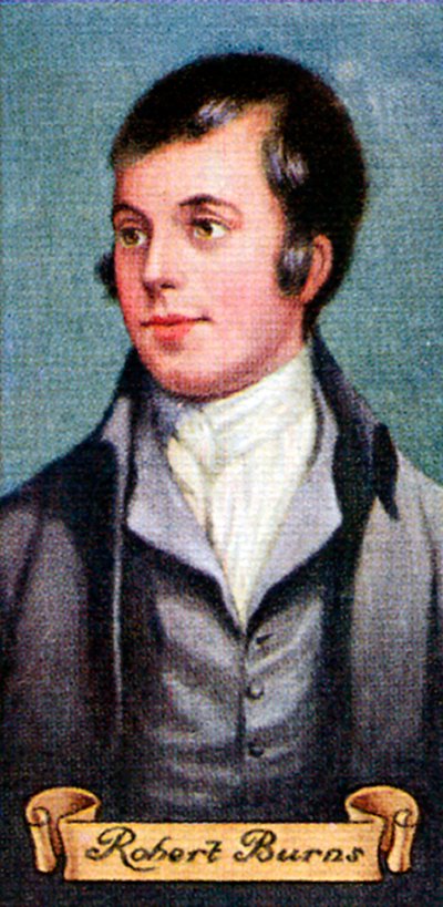Robert Burns, from a Series of Cigarette Cards by Unbekannt
