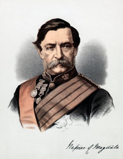 Robert Cornelius Napier, 1st Baron Napier of Magdala, British Soldier, c1880 by Unbekannt