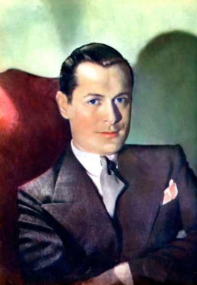 Robert Montgomery, American actor and film director by Unbekannt
