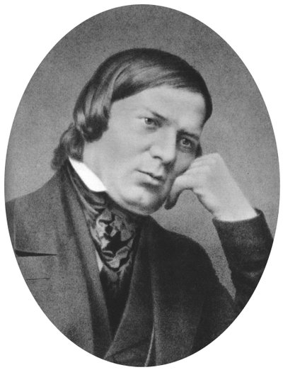 Robert Schumann, German composer, aesthete and influential music critic by Unbekannt