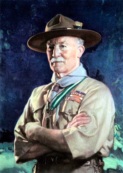 Robert Stephenson Smyth Baden-Powell, 1st Viscount Baden-Powell, English soldier by Unbekannt