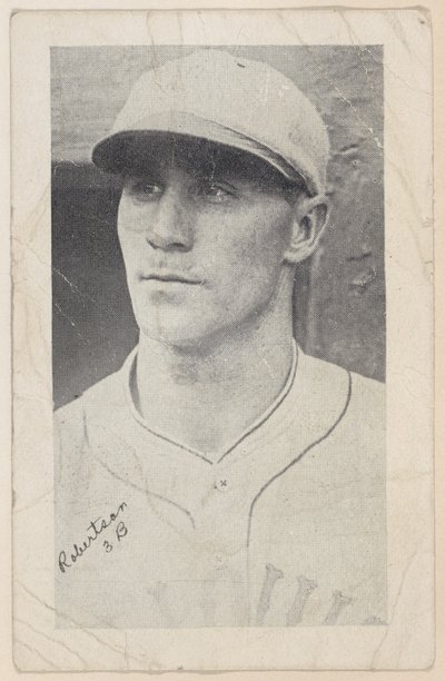 Robertson, 3 B, from Baseball Strip Cards W575-2 by Unbekannt