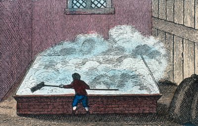 Rock Salt: Refining Salt, Northwich, Cheshire, England by Unbekannt