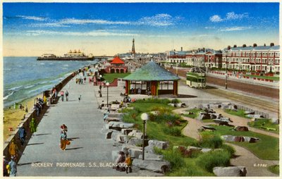 Rockery Promenade, Blackpool, Lancashire by Unbekannt