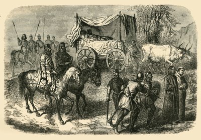 Roi Faineant Royal Sluggard of the Merovingian Race, 7th century, 1890 by Unbekannt
