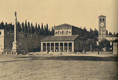 Basilica di S. Lorenzo fuori le Mura, 1910 by Unbekannt