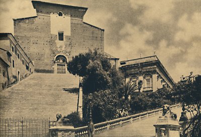 Church of S. Maria in Aracoeli, on the Capitoline Hill by Unbekannt