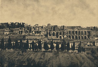 Roma - Grand Remains of the Substructures of the Palace of Septimius Severus by Unbekannt