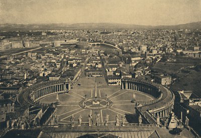 Rome - Panoramic View from the Cupola of St. Peters by Unbekannt