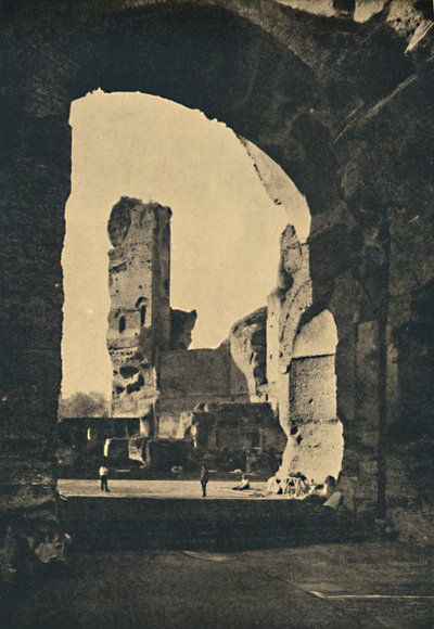 Roma - Remains of the Baths of Caracalla on the Appian Way by Unbekannt