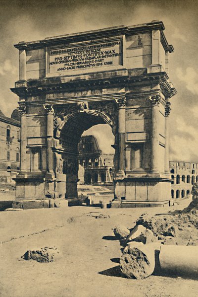 Roman Forum - Arch of Titus by Unbekannt