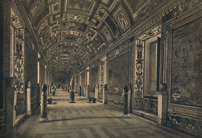 Roma - Vatican Palace - Gallery of Geographical Maps, 1910 by Unbekannt