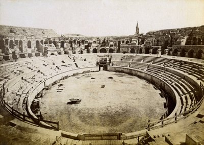 Roman Amphitheatre, Nimes, France by Unbekannt