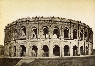 Roman Amphitheatre, Nimes, France by Unbekannt