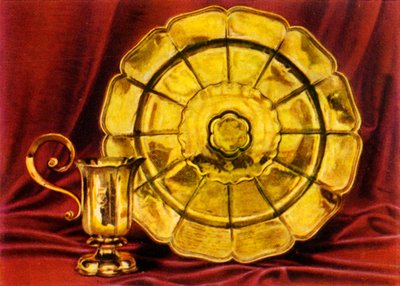 Rose-Water Ewer and Basin, 1938 by Unbekannt