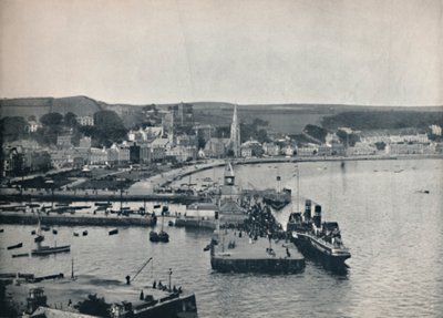 Rothesay - The Landing-Stage and Esplanade by Unbekannt