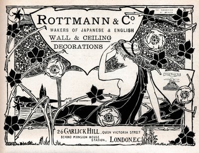 Rottmann & Co., Makers of Japanese & English Wall & Ceiling Decorations by Unbekannt