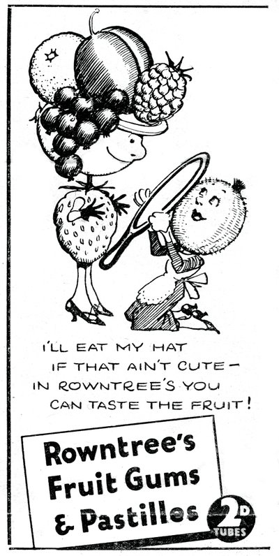 Rowntrees Fruit Gums and Pastilles by Unbekannt