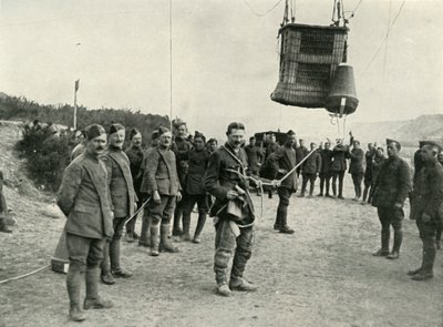 Royal Field Artillery Kite Balloons Were The Eyes of Our Guns in France by Unbekannt