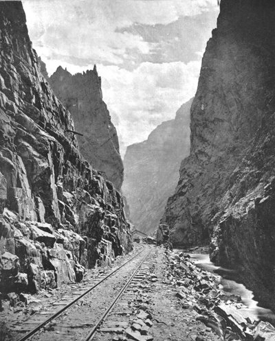 Royal Gorge of the Arkansas River, Colorado, USA by Unbekannt