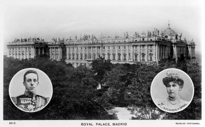 Royal Palace, Madrid, Spain, early 20th century by Unbekannt