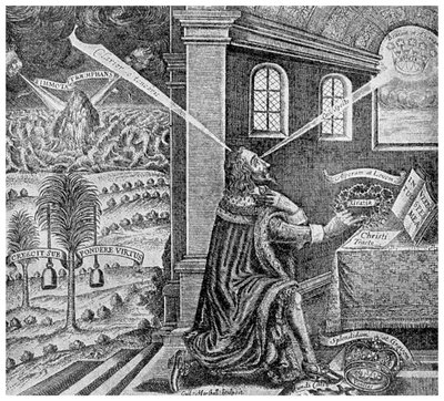 Royal prerogative: title page from Eikon Basilike, 1649 by Unbekannt