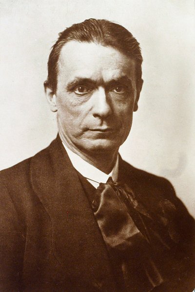 Rudolf Steiner, Austrian Philosopher, Social Thinker and Esotericist, 1916 by Unbekannt