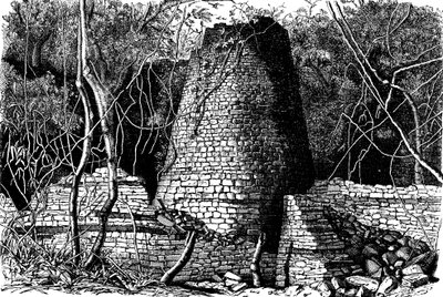Ruins of Great Zimbabwe, Africa, 1892 by Unbekannt