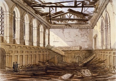 Ruins of the Banqueting Hall of Haberdashers