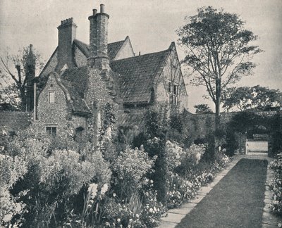 Runton Old Hall, Norfolk, View from North-West, c1909 by Unbekannt