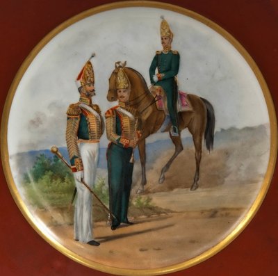 Russian Grenadiers Plate by Unbekannt