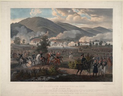 Russian Life-Guards Regiment at the Battle of Kulm on 29 August 1813 by Unbekannt