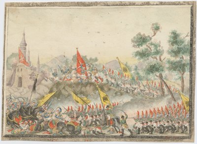 Russian Army Captured Izmail Fortress in 1790 by Unbekannt