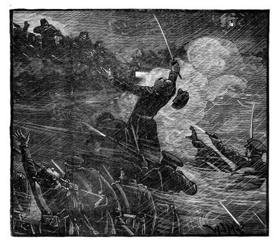 Russian Repulse at Silistria, 1888 by Unbekannt
