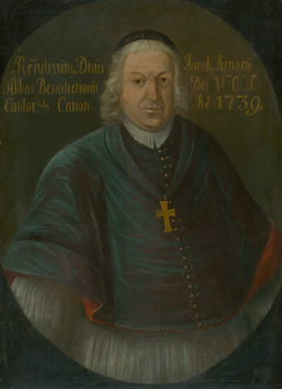 Spiš Canon and Titular Abbot Jakub Jozef Repassy by Unbekannt