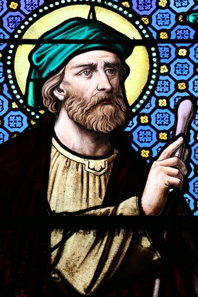 Sacred Heart Church, Stained Glass Window, Jesse by Unbekannt