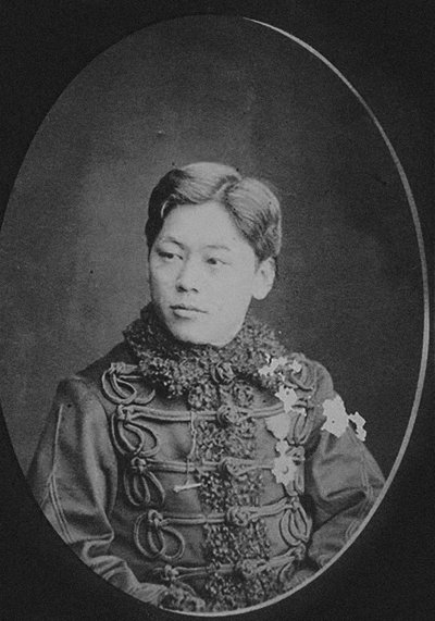 Sagen Ishizuka 1850-1909 at the Age of 26, 1876 by Unbekannt