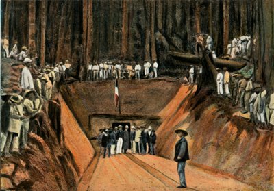 Saint-Elie. Inauguration of the First Quartz Mine by Unbekannt