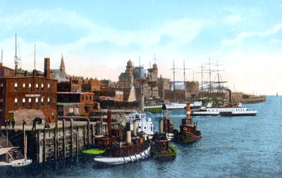 Saint John harbour, Saint John, New Brunswick, Canada by Unbekannt
