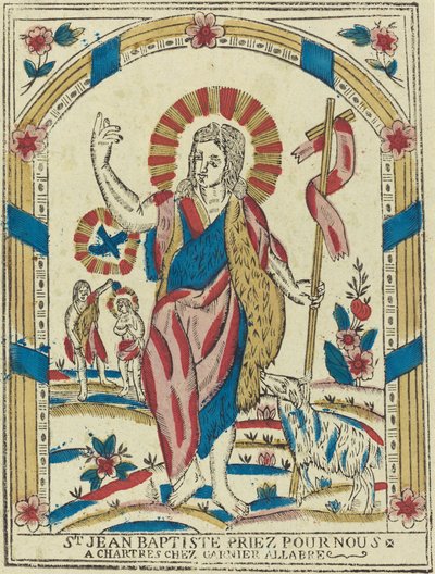 Saint John the Baptist Pray for Us by Unbekannt