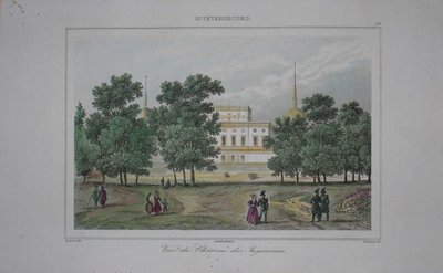 Saint Michaels Castle in Saint Petersburg, Early 19th century by Unbekannt