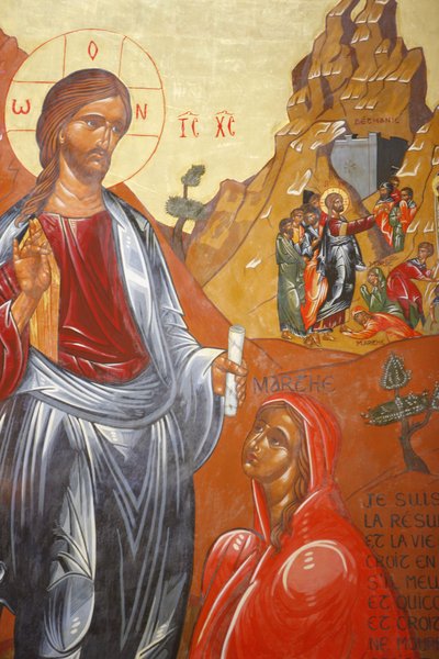 Sainte Marthe de Tarascon abbey Lazarus