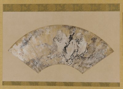 Sakyamuni, Confucius and Lao-tzu Under a Pine by Unbekannt