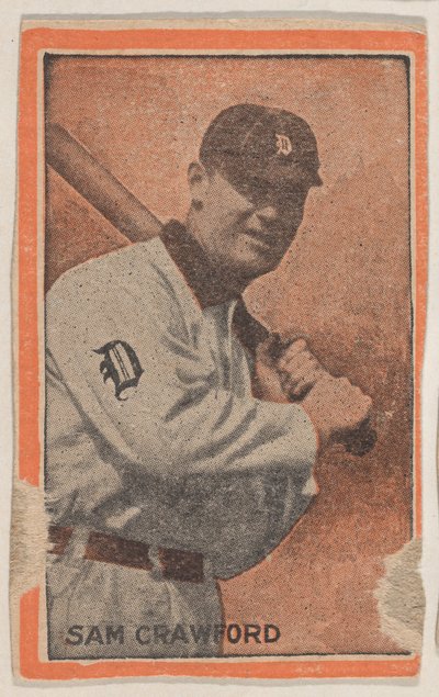Sam Crawford, from the Baseball Players set W500 Orange Borders by Unbekannt
