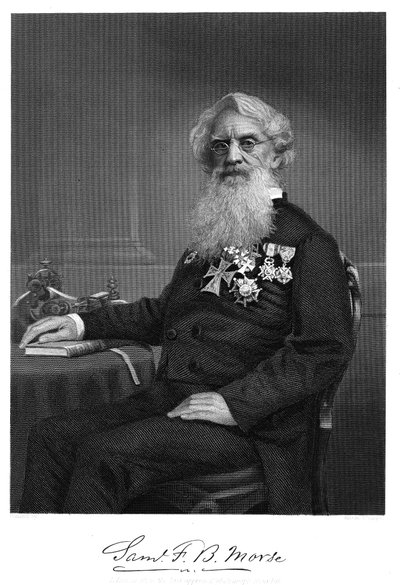 Samuel Finley Breese Morse, American artist and inventor by Unbekannt