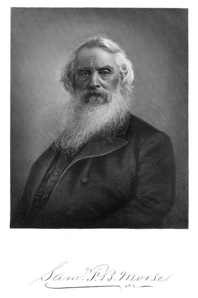 Samuel Finley Breese Morse, American artist and inventor by Unbekannt