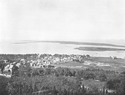 Sandy Hook, from Highland Light, New Jersey, USA, c. 1900 by Unbekannt
