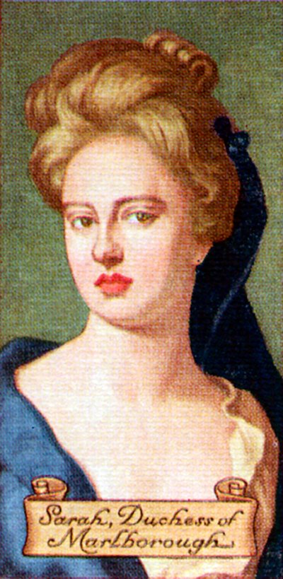 Sarah, Duchess of Marlborough, Taken from a Series of Cigarette Cards by Unbekannt